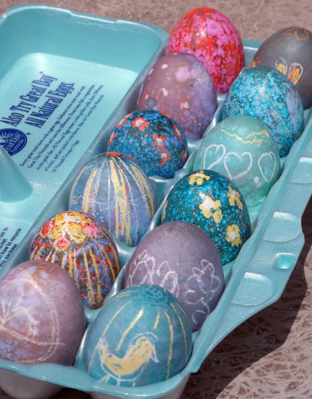 All Things Crafty What to do with all that leftover Easter egg dye