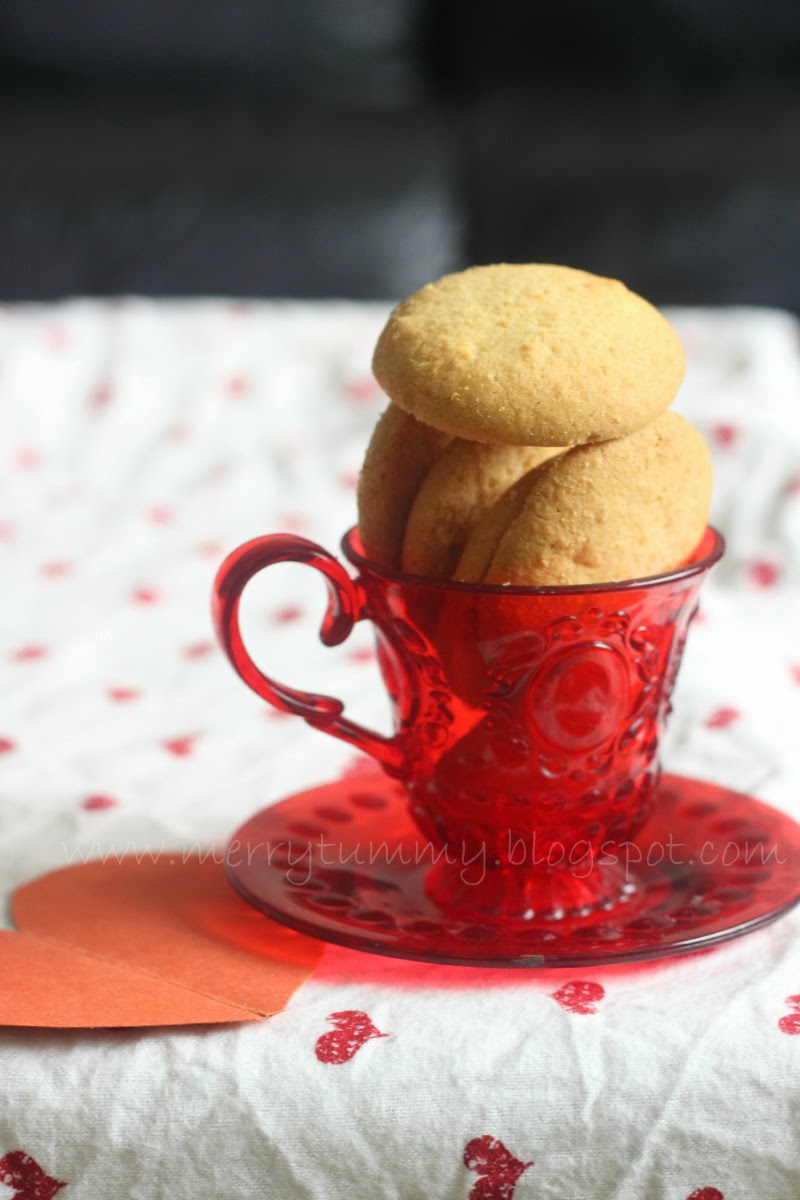 Merry Tummy Butter Cookies/Indian Bakery Biscuits/Naankhatai And