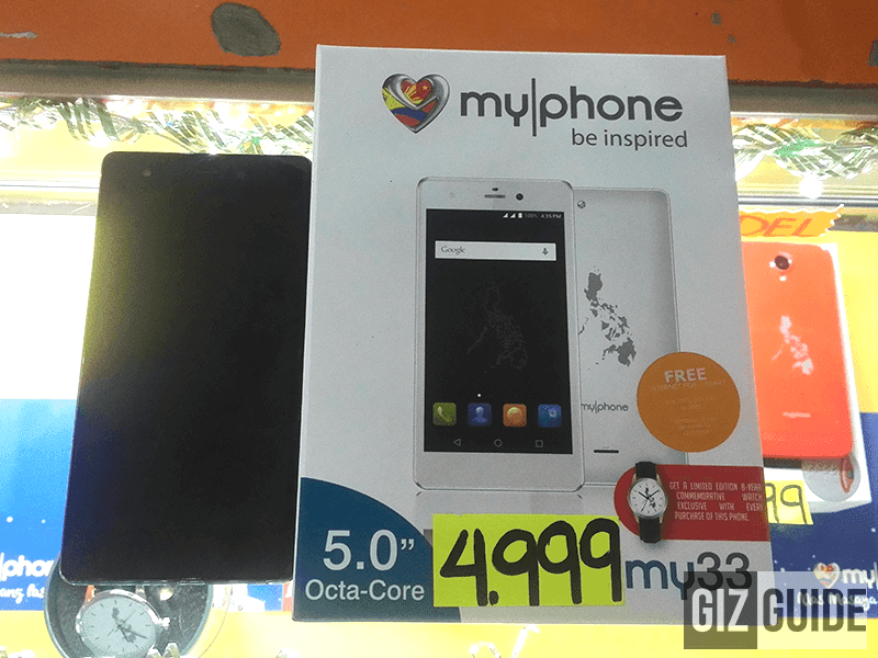 Confirmed! MyPhone My33 Now Available In Stores! 5 Inch, Octa Core With 2 GB RAM For 4999 Pesos!