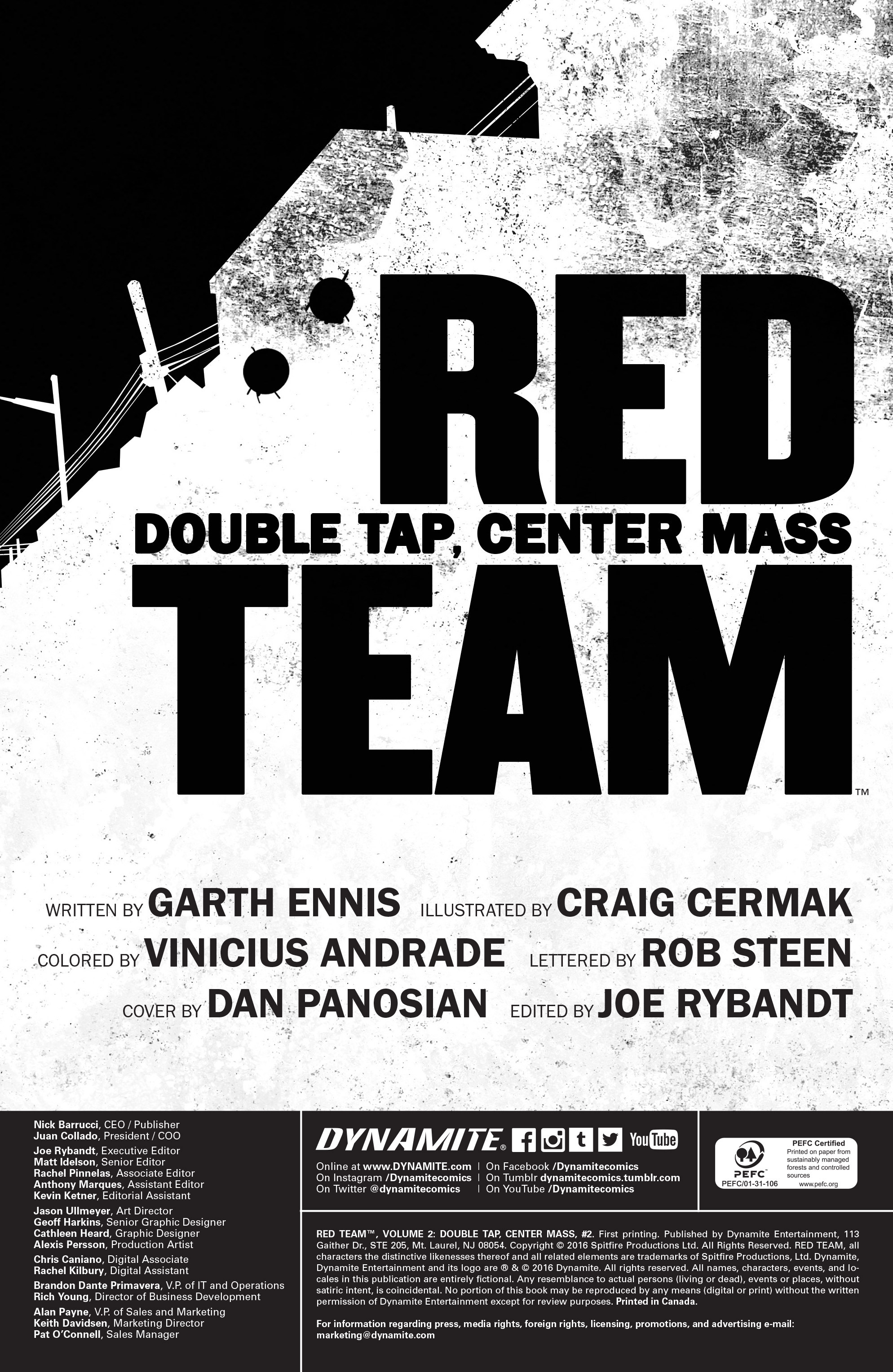 Read online Red Team: Double Tap, Center Mass comic -  Issue #2 - 2