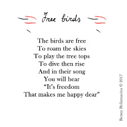 poems poem birds benny bellamacina piddly