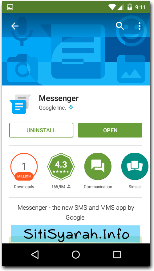 Cara Blokir SMS Android tanpa aplikasi