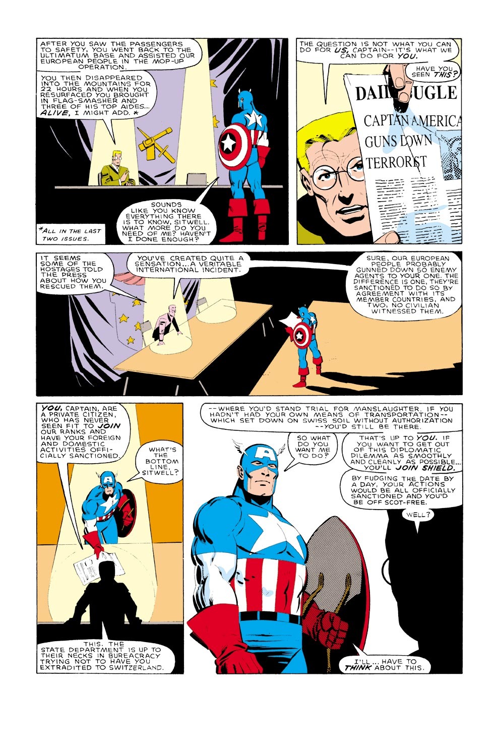 Captain America (1968) Issue #323 #251 - English 8