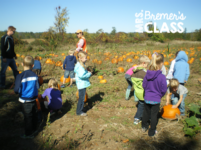 Lots of fall pumpkin activities for Kindergarten!