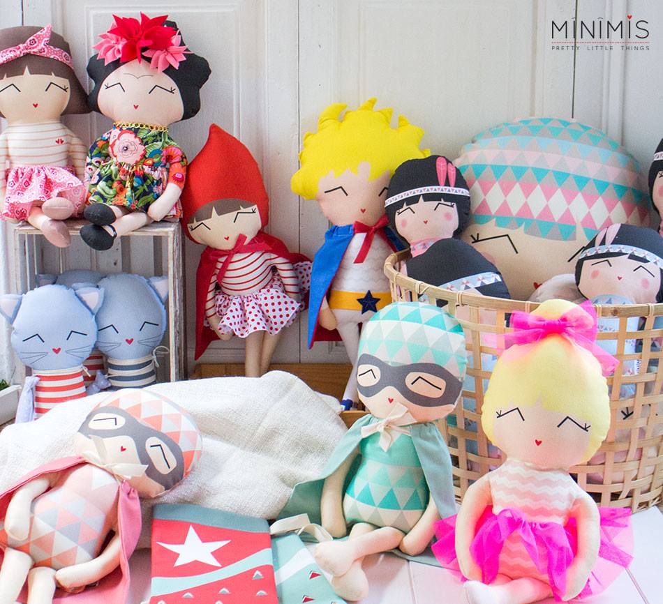 Las Minimís muñecas requetebonitas made in Valencia VALENCIA HAPPY