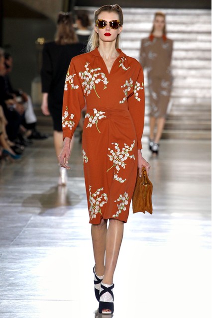 Modest Proposals: Get The Look: 40's-Inspired Floral Dress