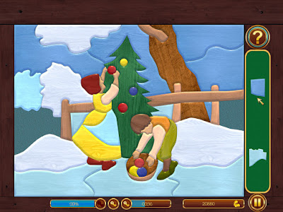 Christmas Patchwork Frozen Game Screenshot 2