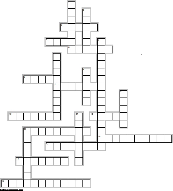 Crucigramas In English