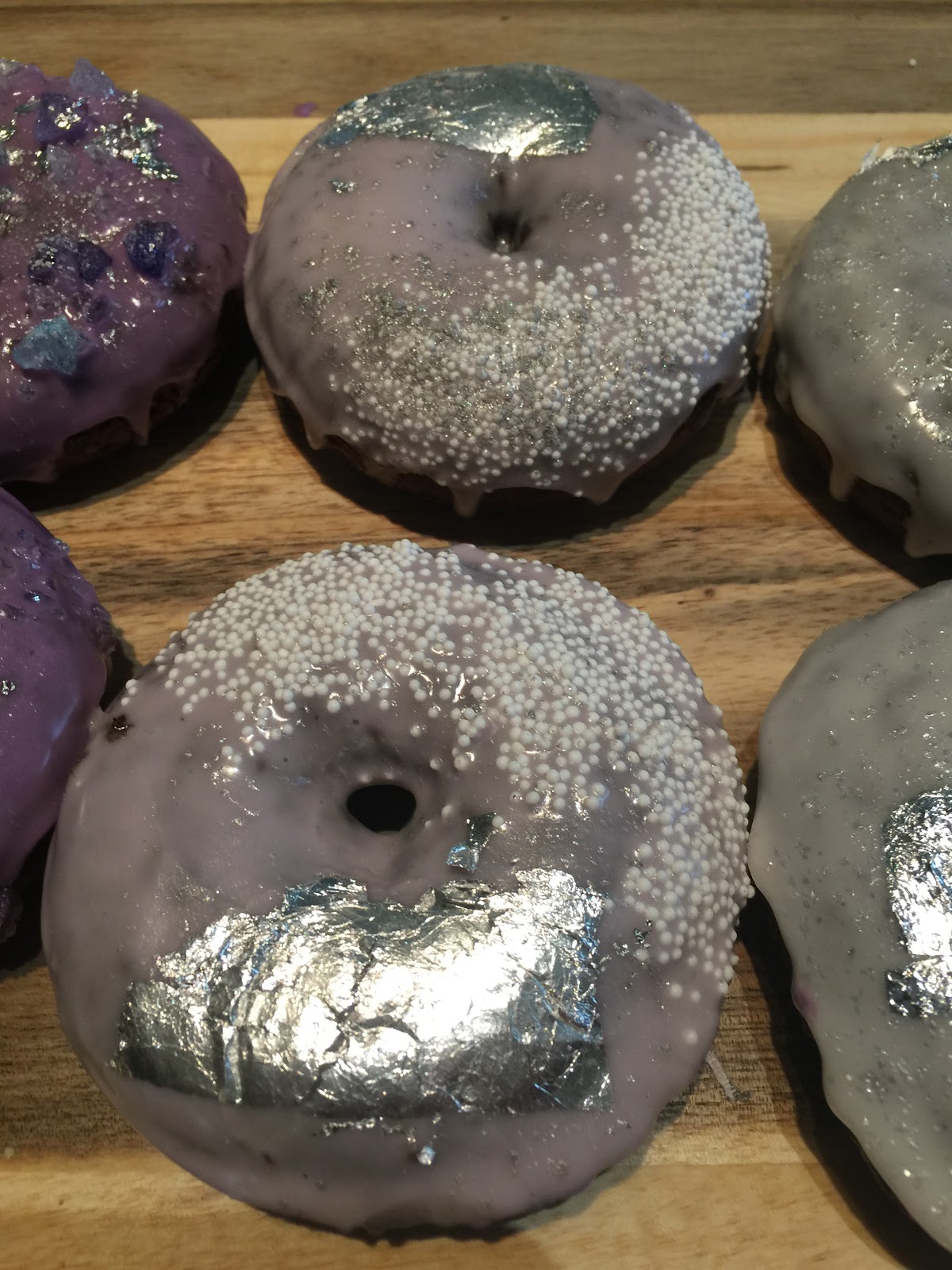 JasmineRichelleBakes Lavender Chocolate Donuts