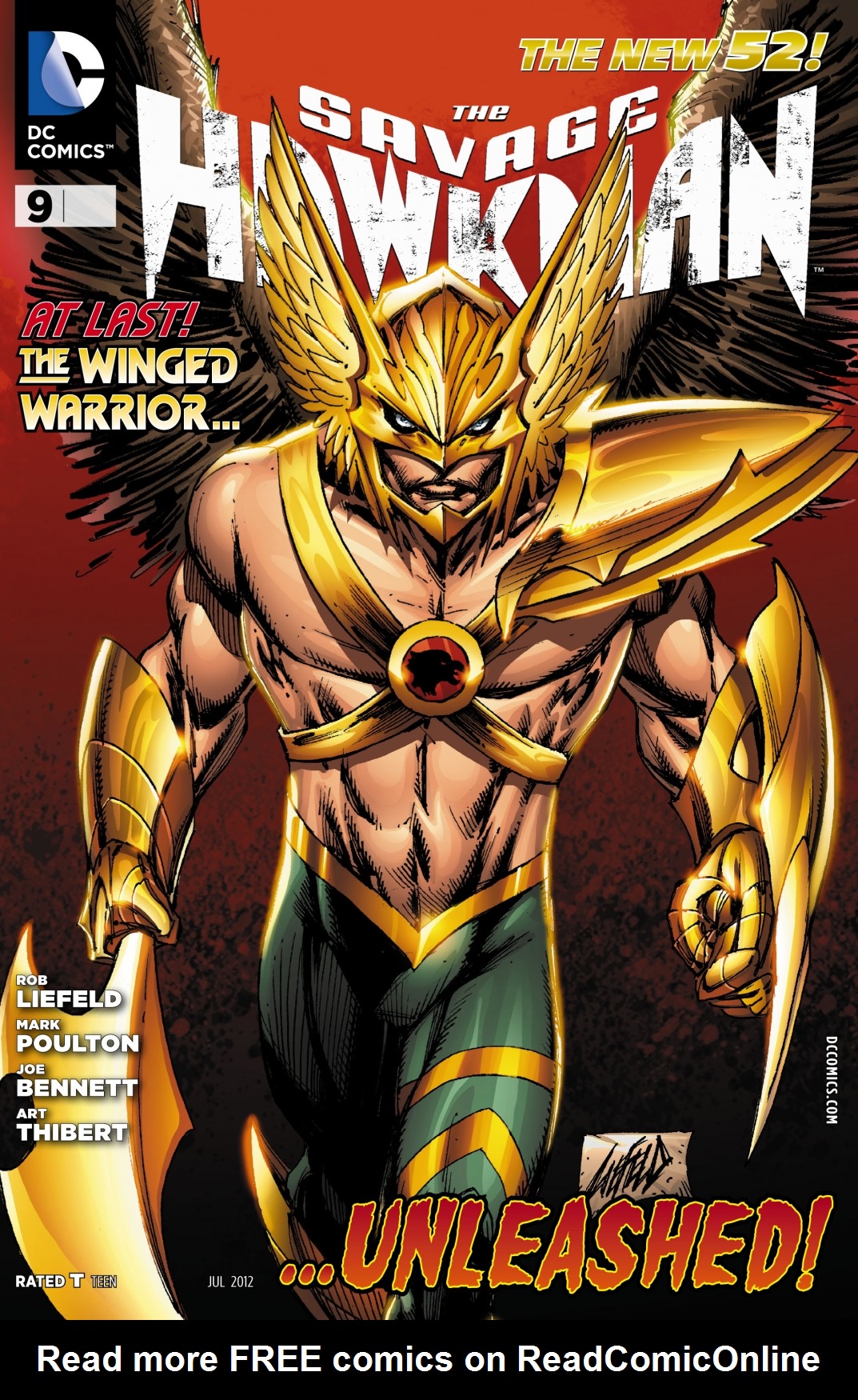 Read online The Savage Hawkman comic -  Issue #9 - 1