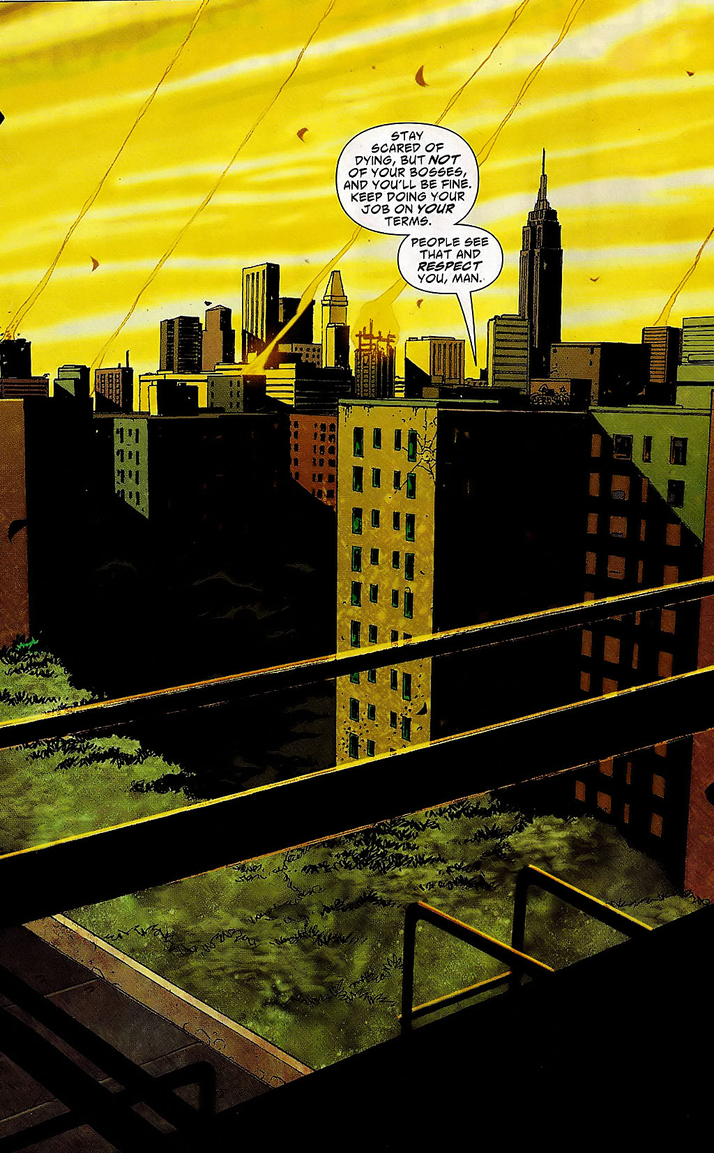 Read online DMZ (2006) comic -  Issue #8 - 9