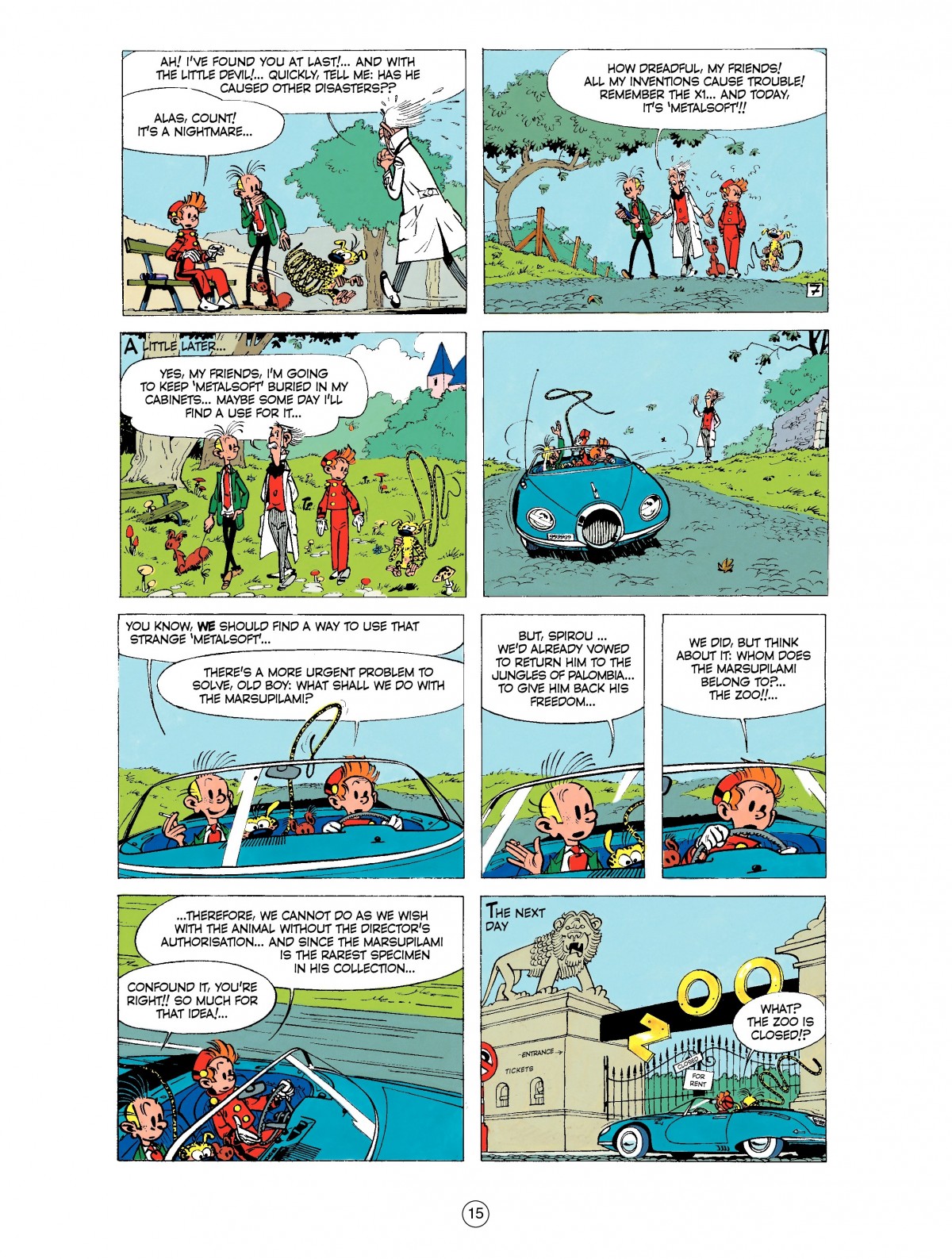 Read online Spirou & Fantasio (2009) comic -  Issue #9 - 15