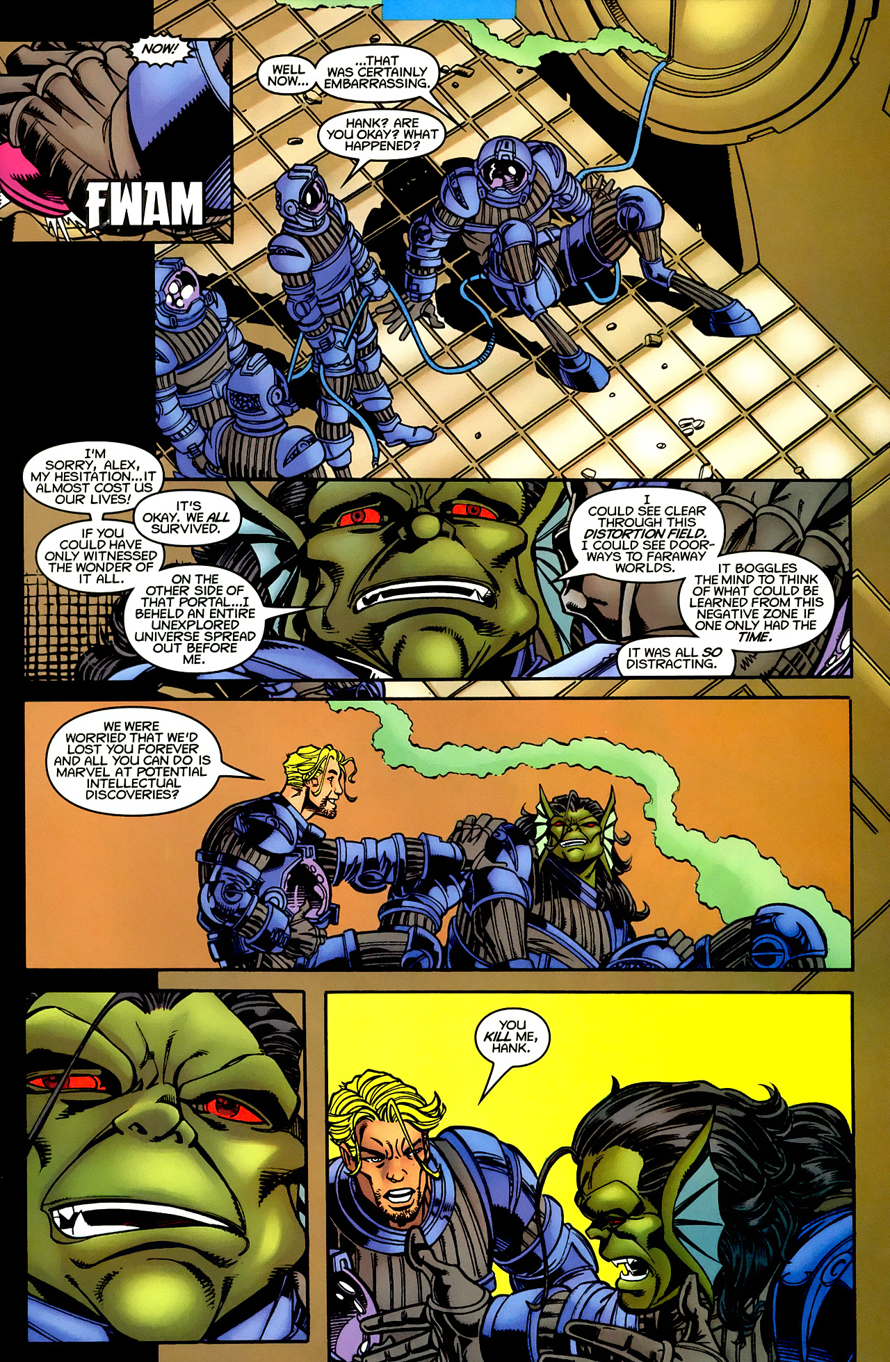 Read online Mutant X comic -  Issue #25 - 11