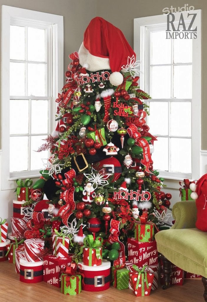 Shabby in love Christmas tree decorating ideas