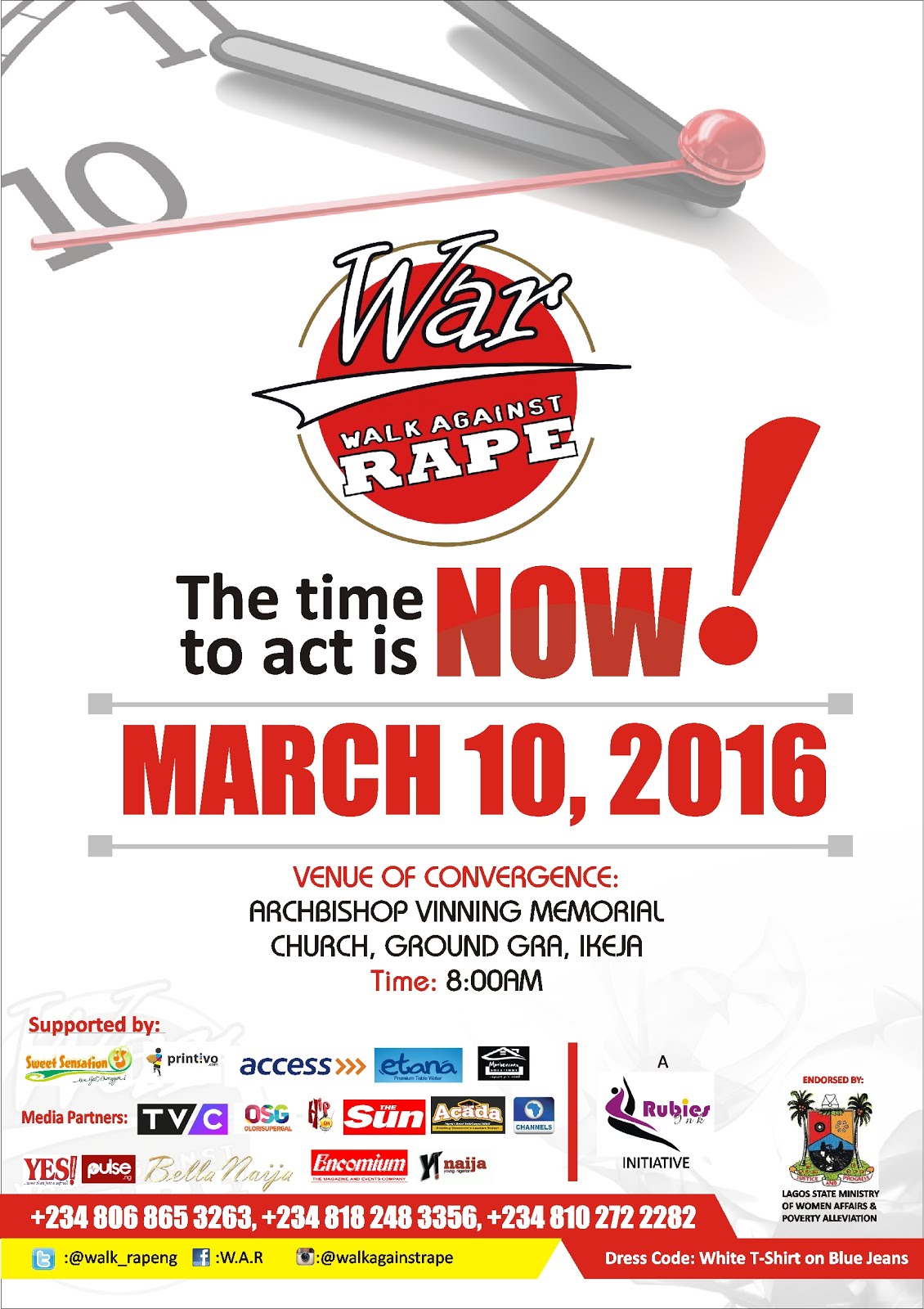 WALK AGAINST RAPE 2016