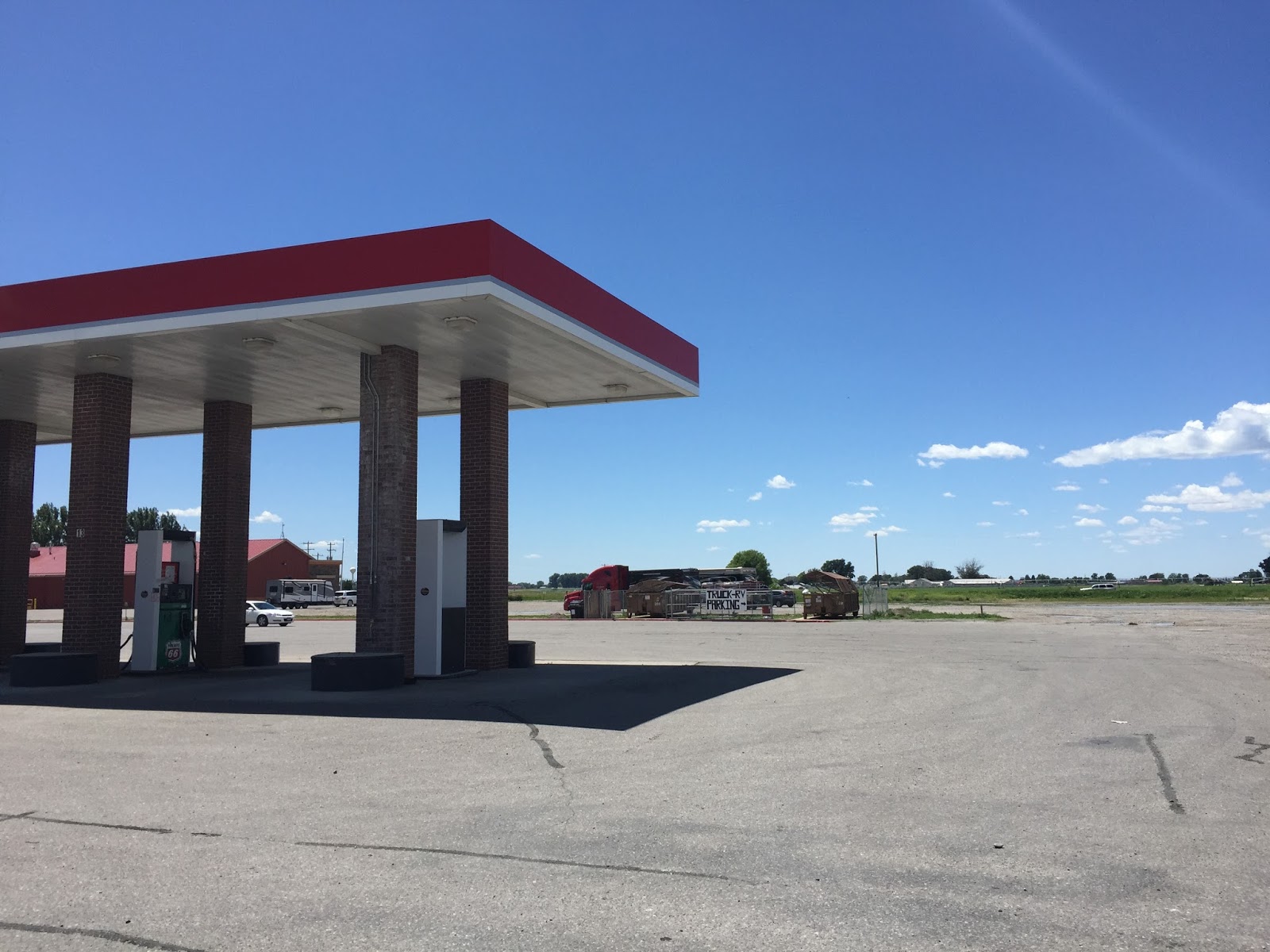 BLUE SKY AHEAD Buffalo Meadows RV Park, Fort Hall Casino, Ft. Hall, ID
