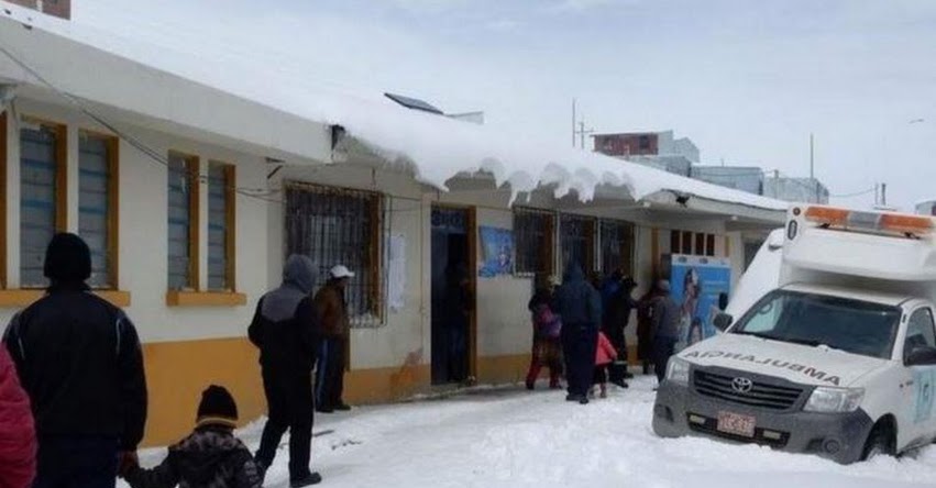 Heladas retrasan media hora el ingreso a colegios en Huancavelica, Puno y Arequipa Heladas retrasan media hora el ingreso a colegios en Huancavelica, Puno y Arequipa