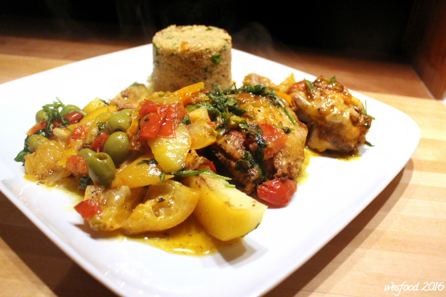 WesFood - Herr Westerhausen kocht ...: Tajine mit Hähnchen, Oliven und ...