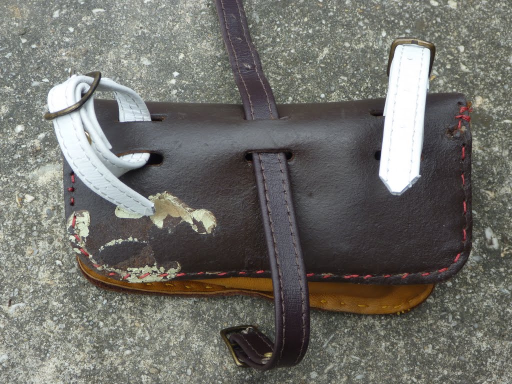 Bikes, etc Renovated saddle bag