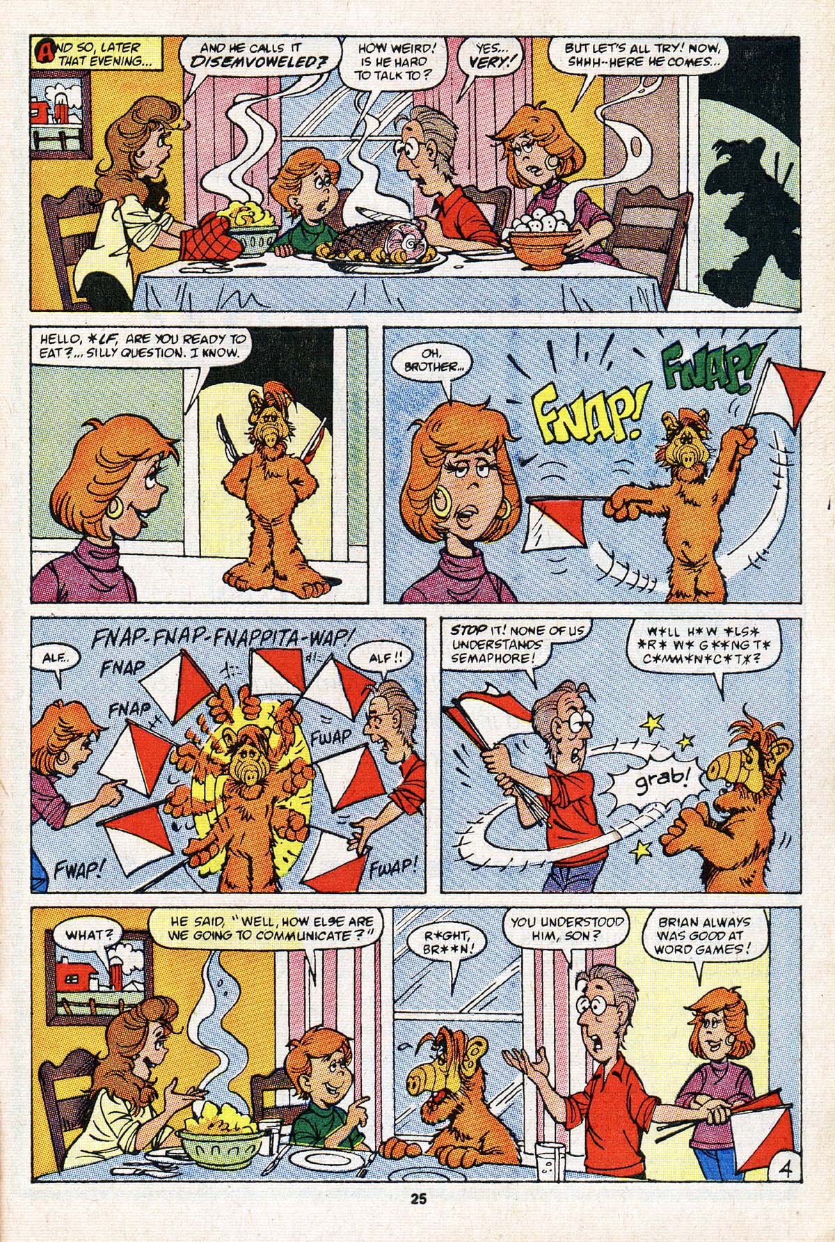 Read online ALF comic -  Issue #21 - 20