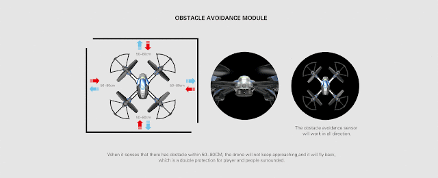 Kaideng-K90-collision-Detection