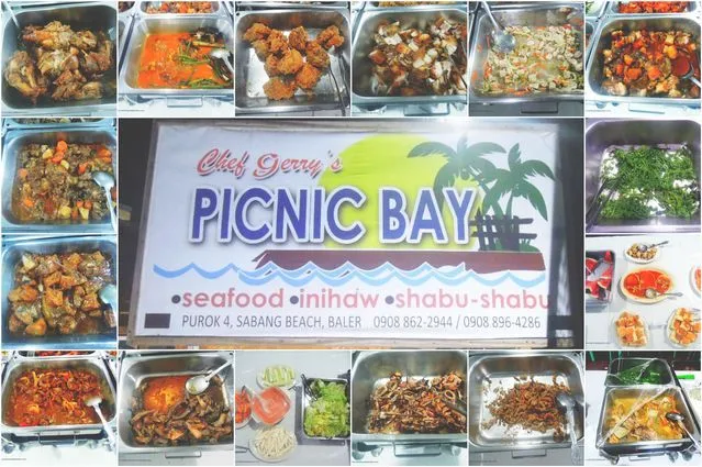 Picnic Bay by Gerry Shan restaurant in Baler