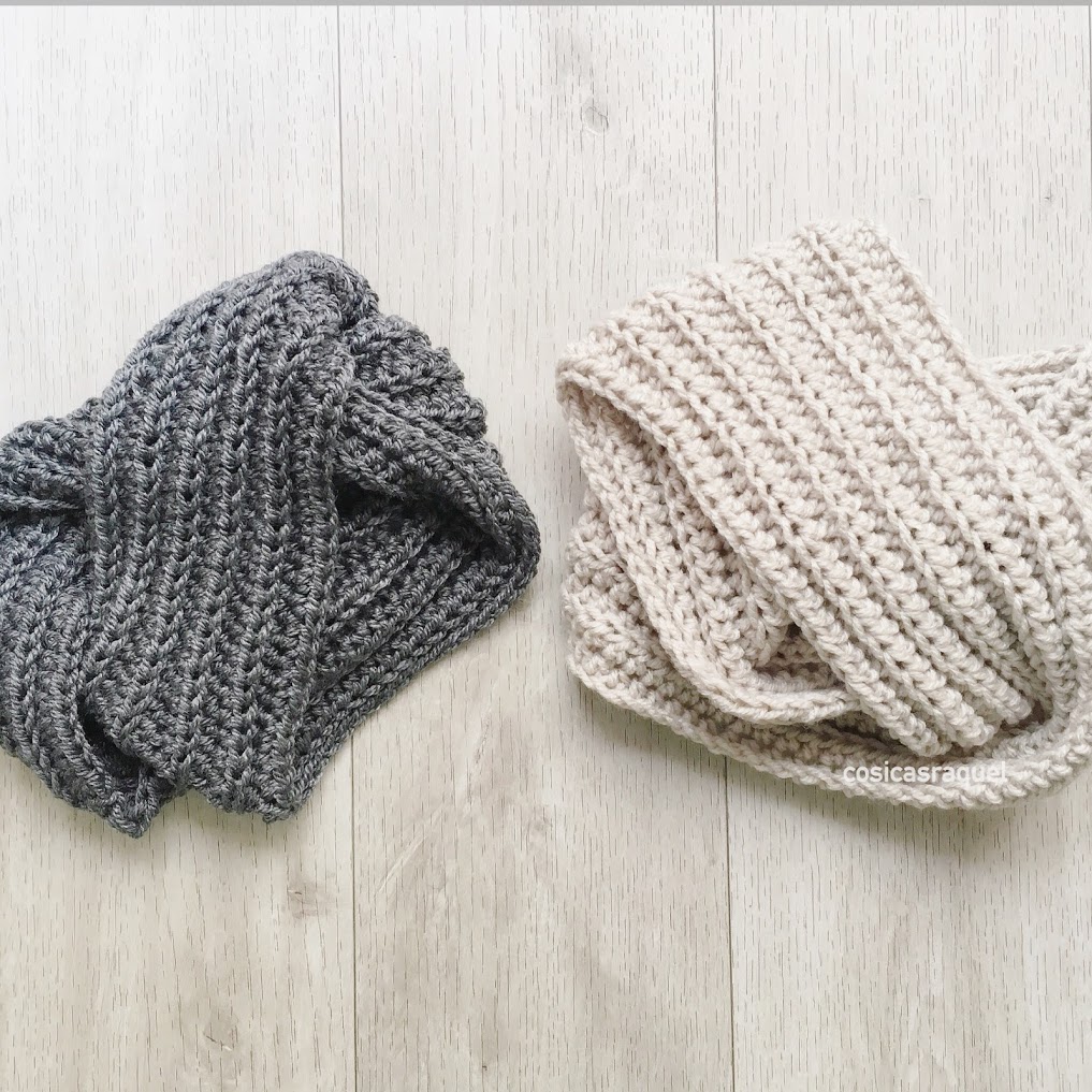 Bufanda Infinita a Crochet HANDBOX