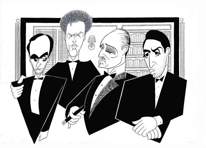 The Art Of Caricature With Three Of The Best Ken Fallin Al Hirschfeld And Glen Hanson