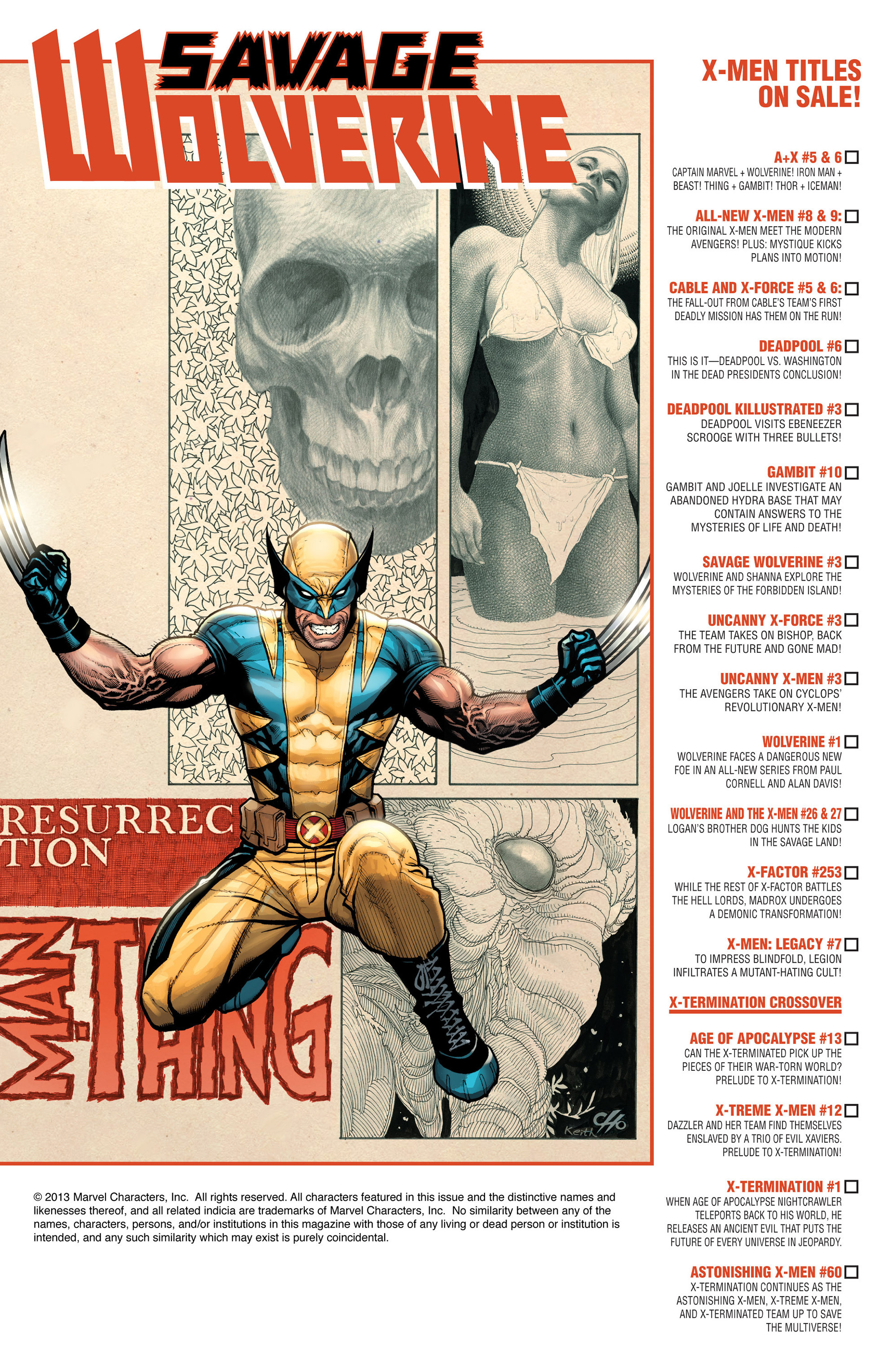 Read online Savage Wolverine comic -  Issue #3 - 23