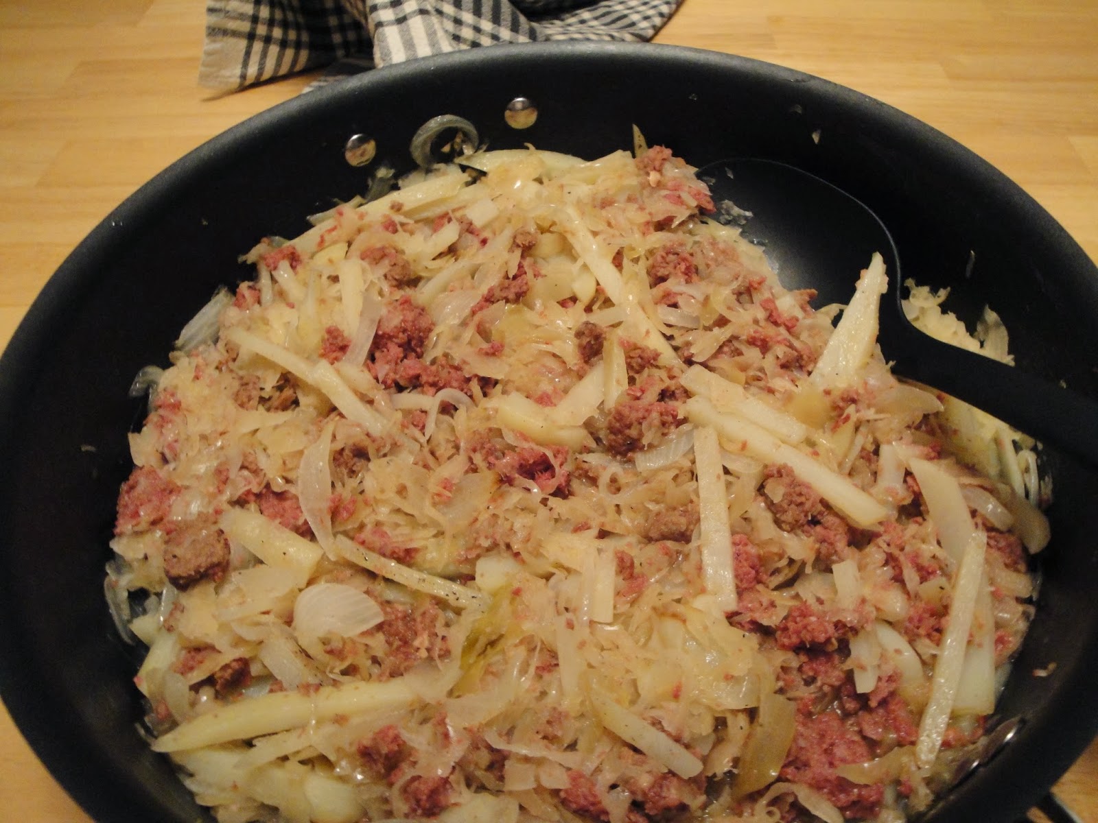 Christine's Pantry Corned Beef and Sauerkraut