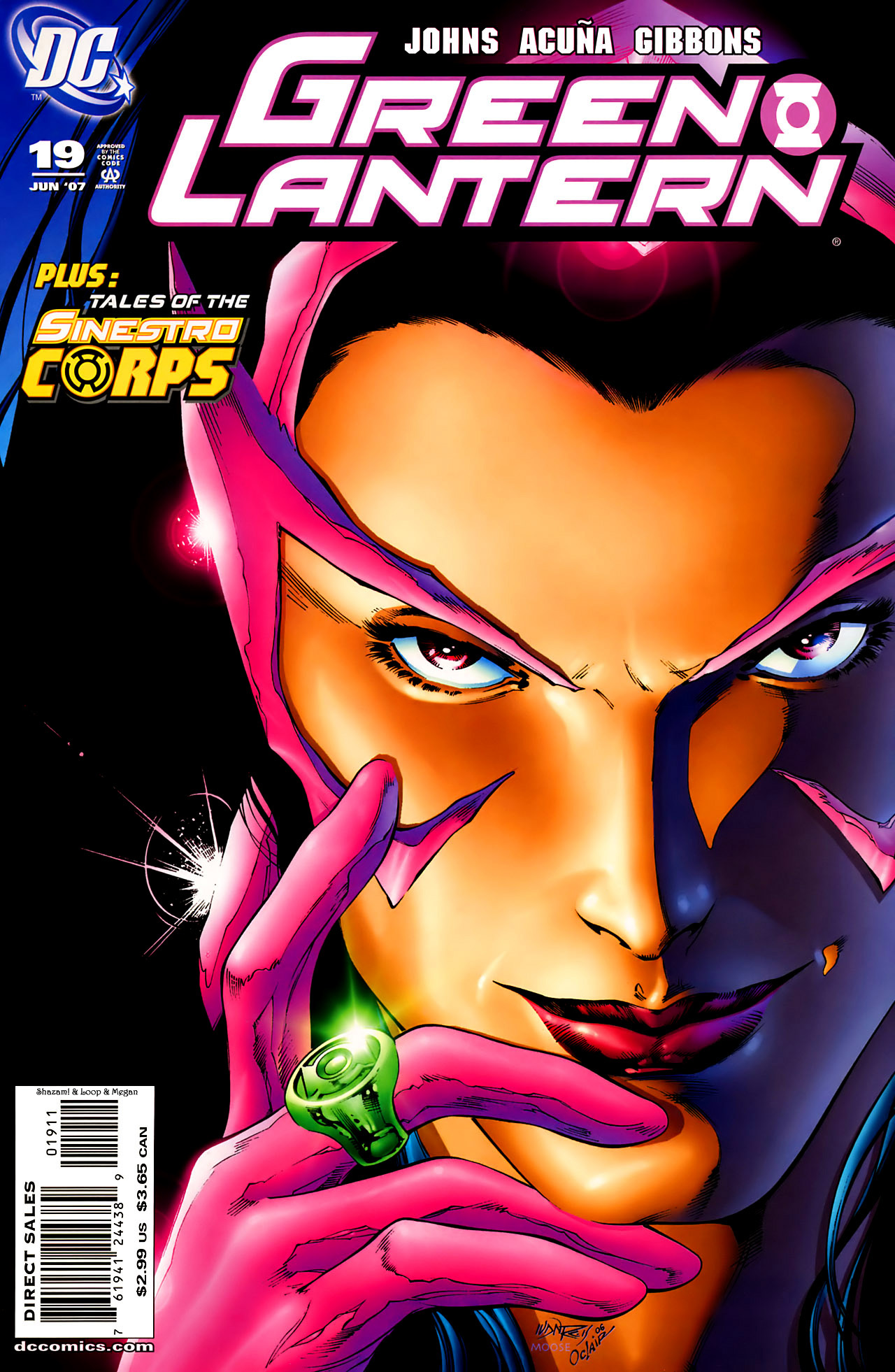 Read online Green Lantern (2005) comic -  Issue #19 - 1