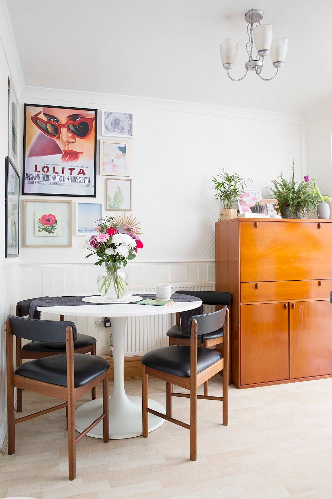 Scandinavian Dining Space Mid Century Dining Room