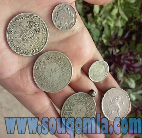 مجموعة من العملات العربية والاجنبية الاثرية والقديمة من رسائل سوق العملات