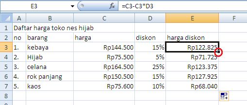 Cara Menghitung Diskon Cara Menghitung Diskon
