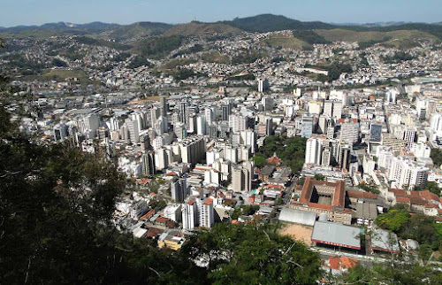 Vista do centro de Juiz de Fora - MG