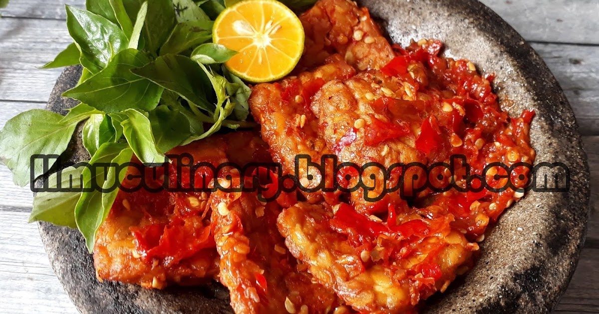 Resep Membuat Tempe Penyet Resep Membuat Tempe Penyet