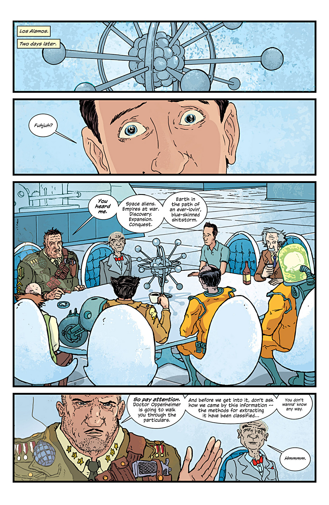 Read online The Manhattan Projects comic -  Issue #5 - 12