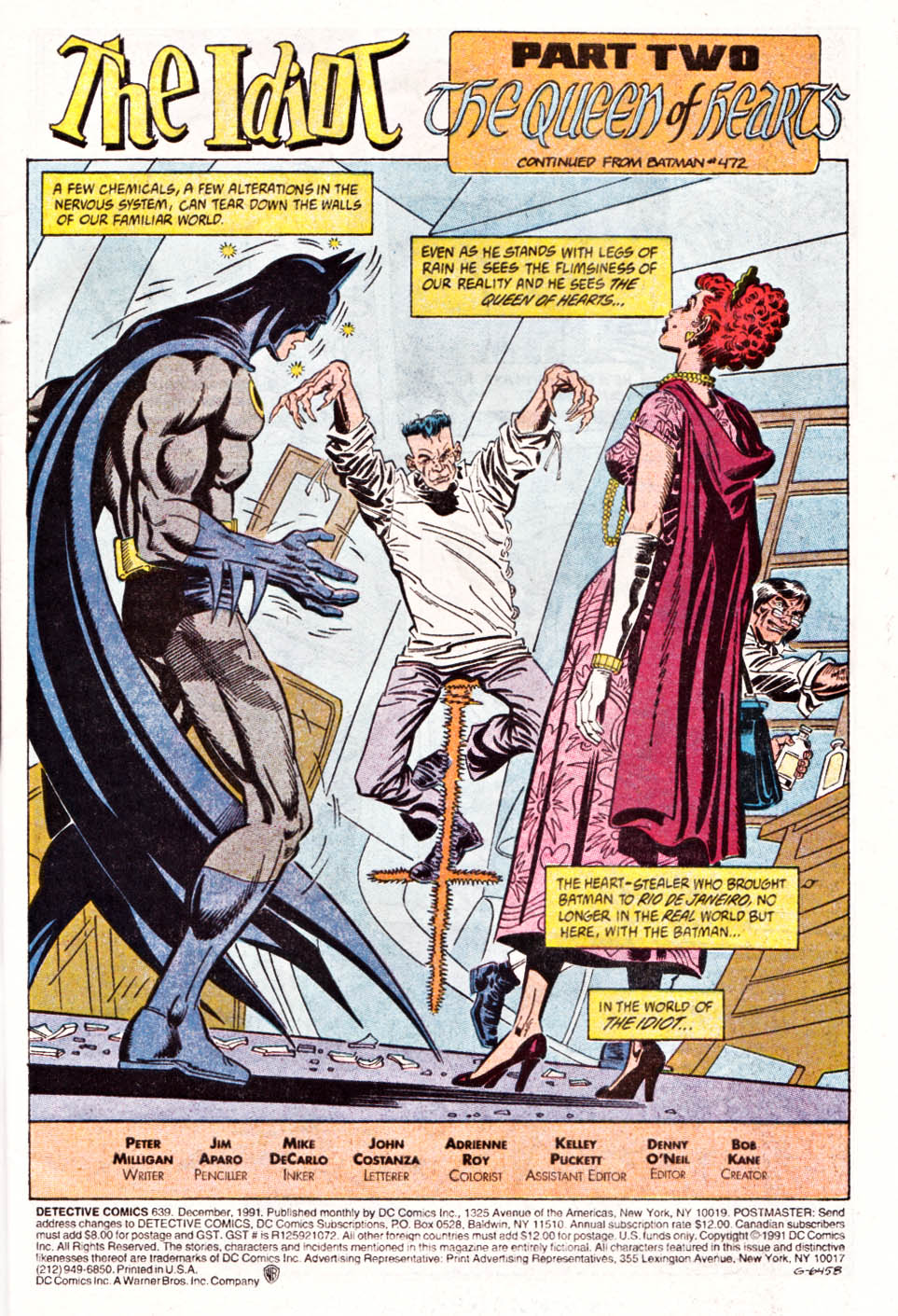 Read online Detective Comics (1937) comic -  Issue #639 - 2