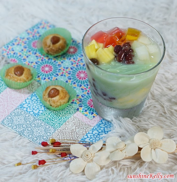 Rainbow Cendol Melon Milk, malaysia cendol recipe, Dessert Recipe, Dessert, Malaysia Dessert, Recipe, pokka, pokka milk, pokka melon milk, pokka malaysia