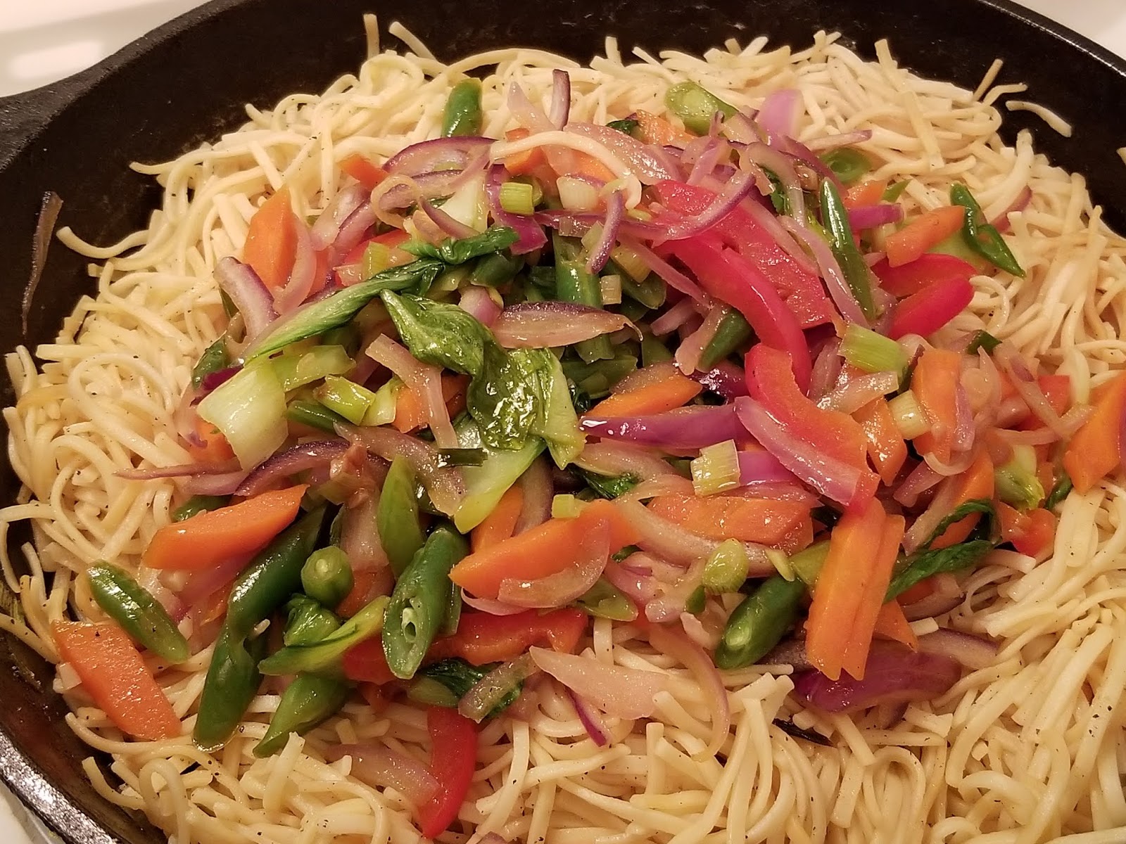 Kitchen With a Purpose Mixed Vegetable Chow Mein Recipe