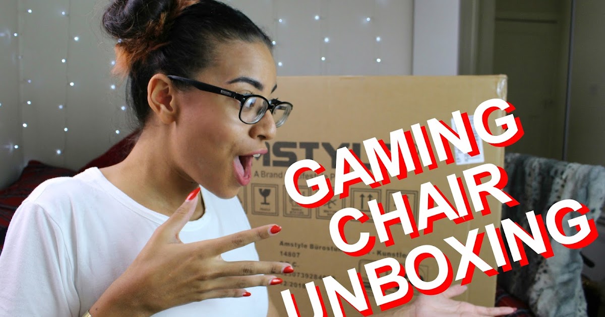 Gaming Chair Unboxing SHARESE TAYLOR