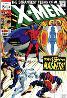 X-men v1 #63 marvel comic book cover art by Neal Adams