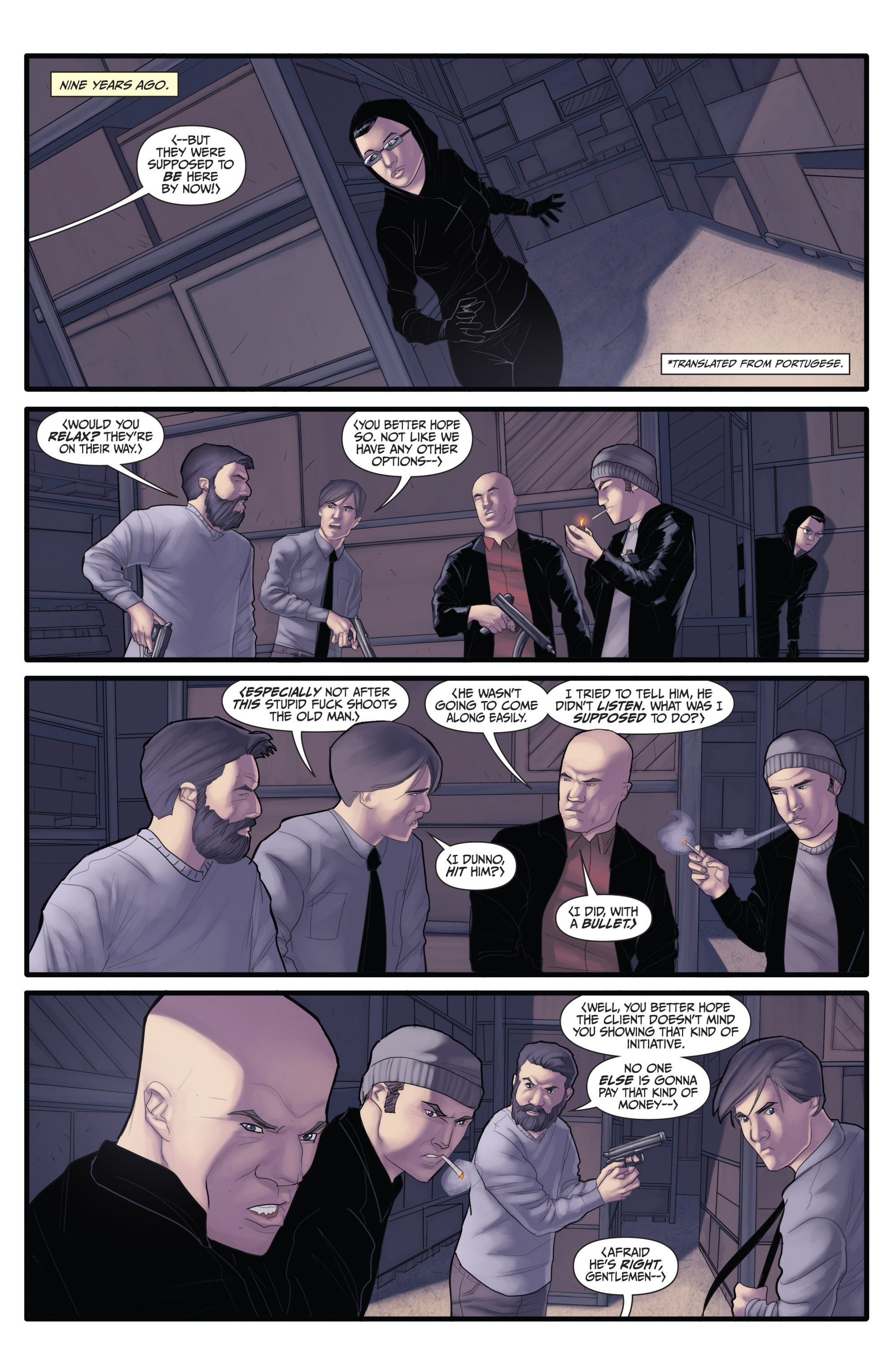 Read online Morning Glories comic -  Issue #35 - 3
