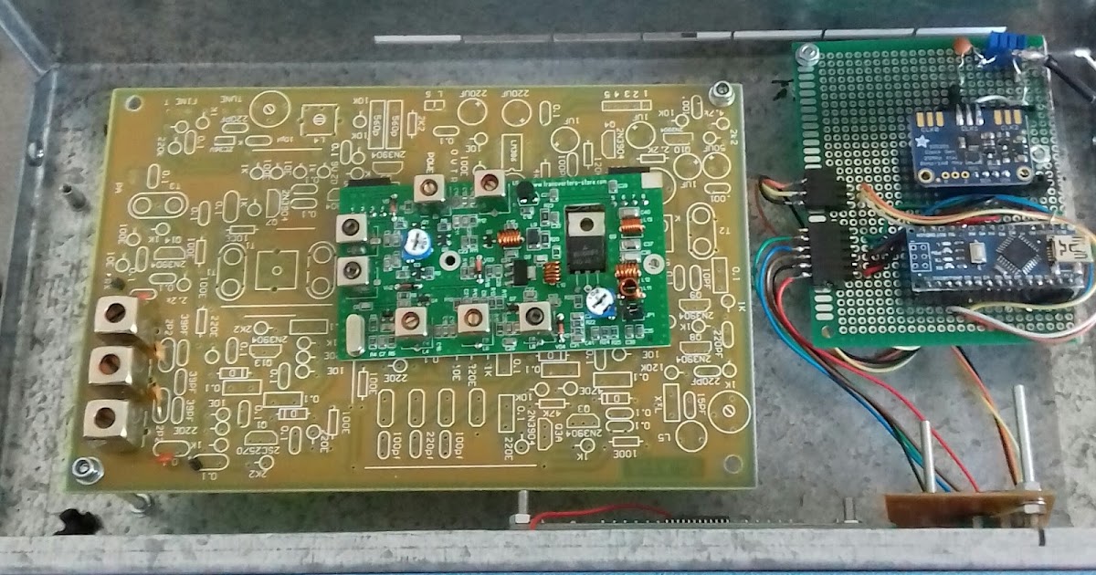 The "Speaky" HF SSB transceiver and other homebrew projects 50 Mhz