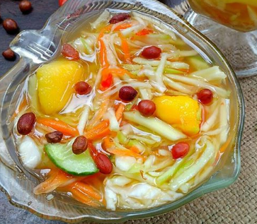 Resep dan cara membuat Asinan buah - Resep Masakan Mertua