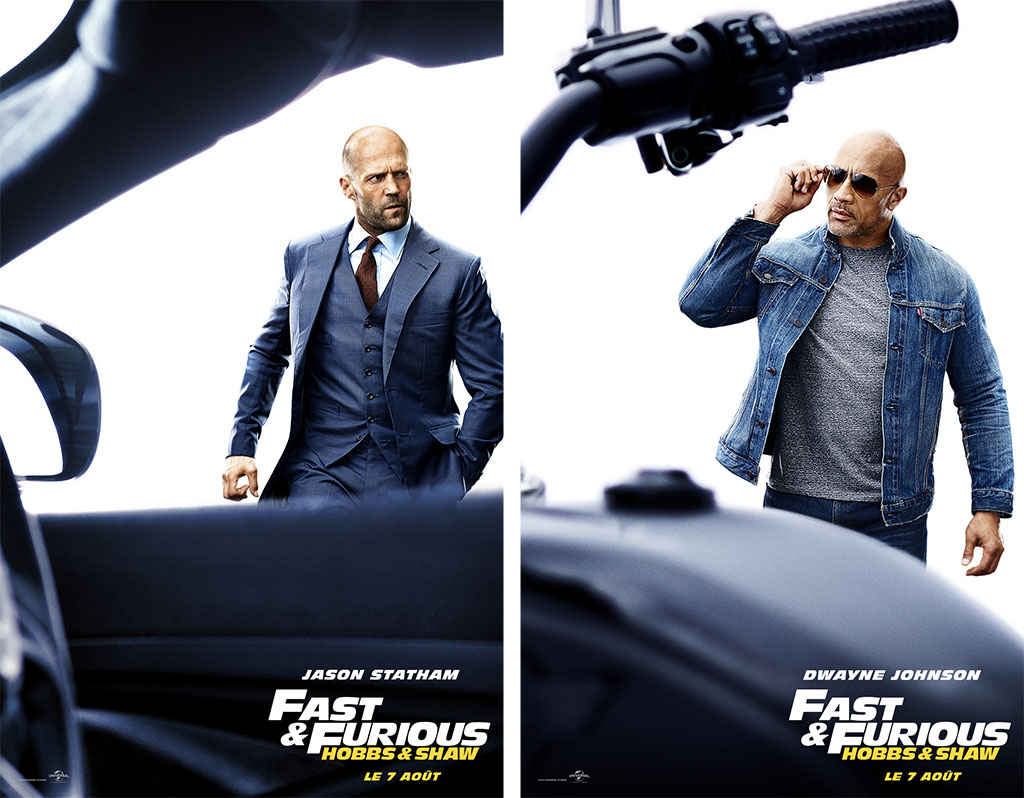CINEBLOGYWOOD: Fast & Furious Hobbs & Shaw : les affiches personnages