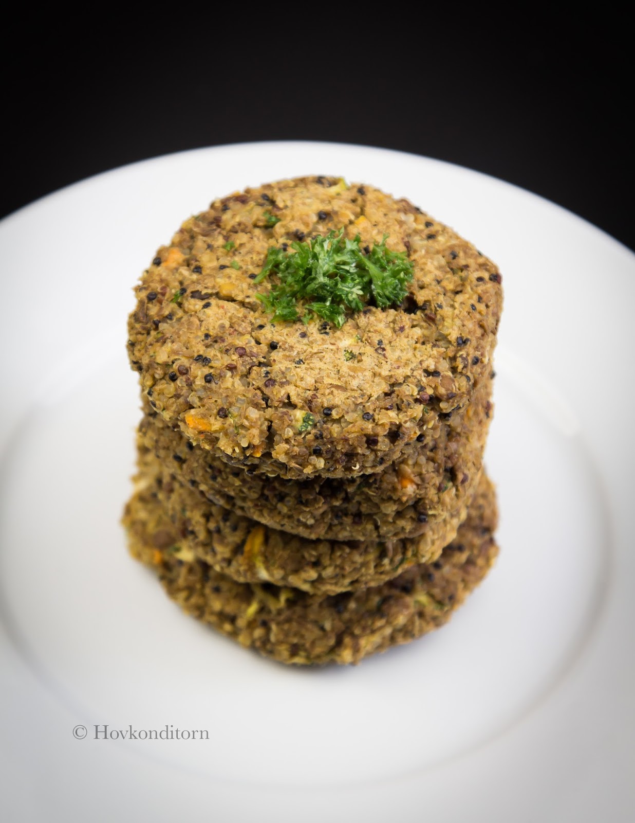 Quinoa Lentil Burgers