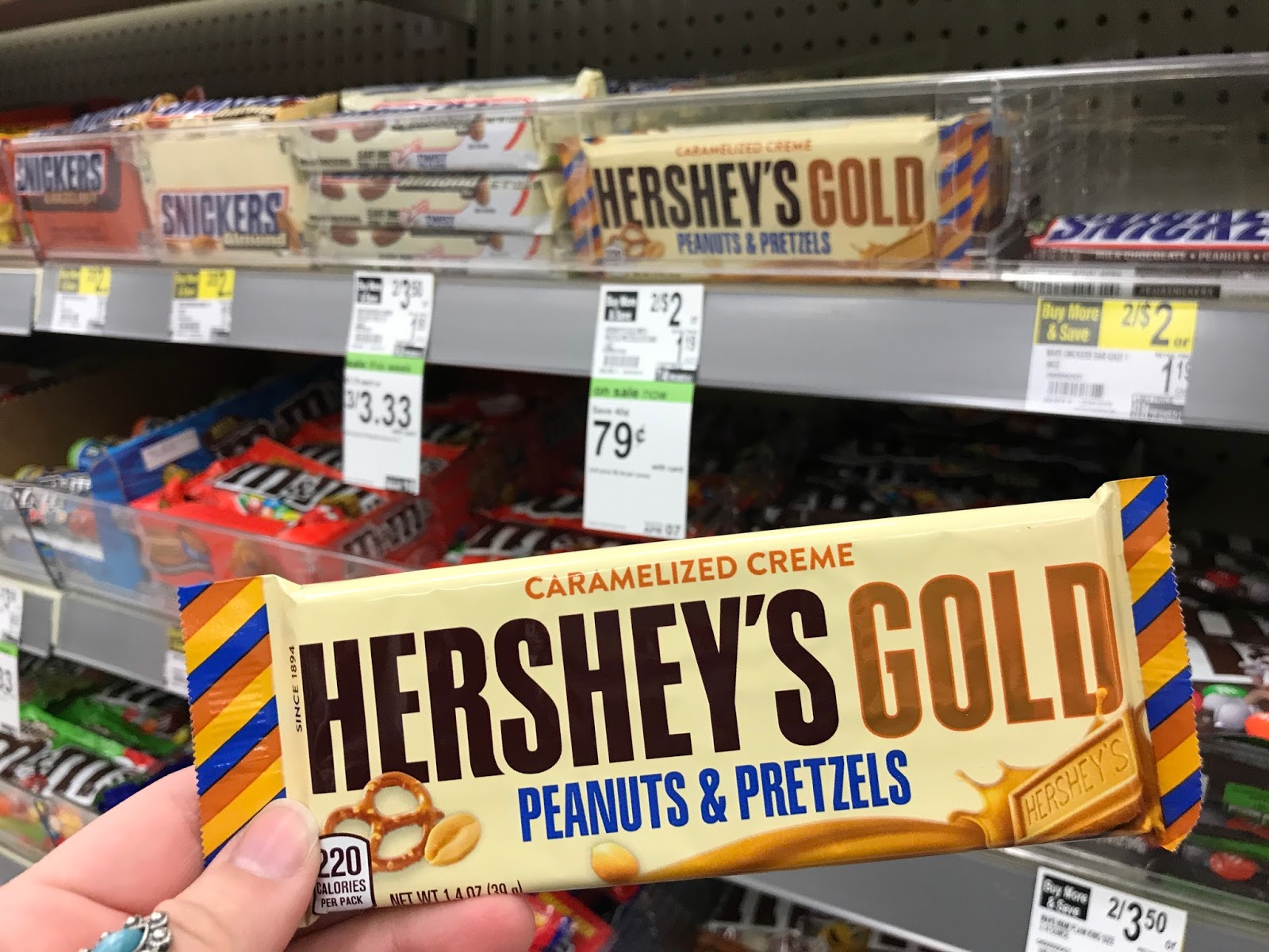 Walgreens Hershey's Gold Candy Bars 29 Cents Each!