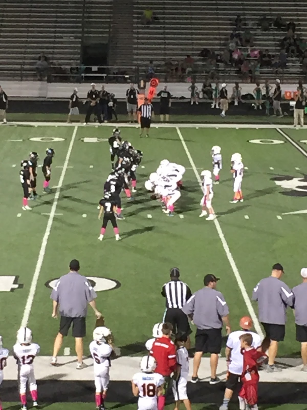 Team Mathis: 3rd Grade football Playoffs!