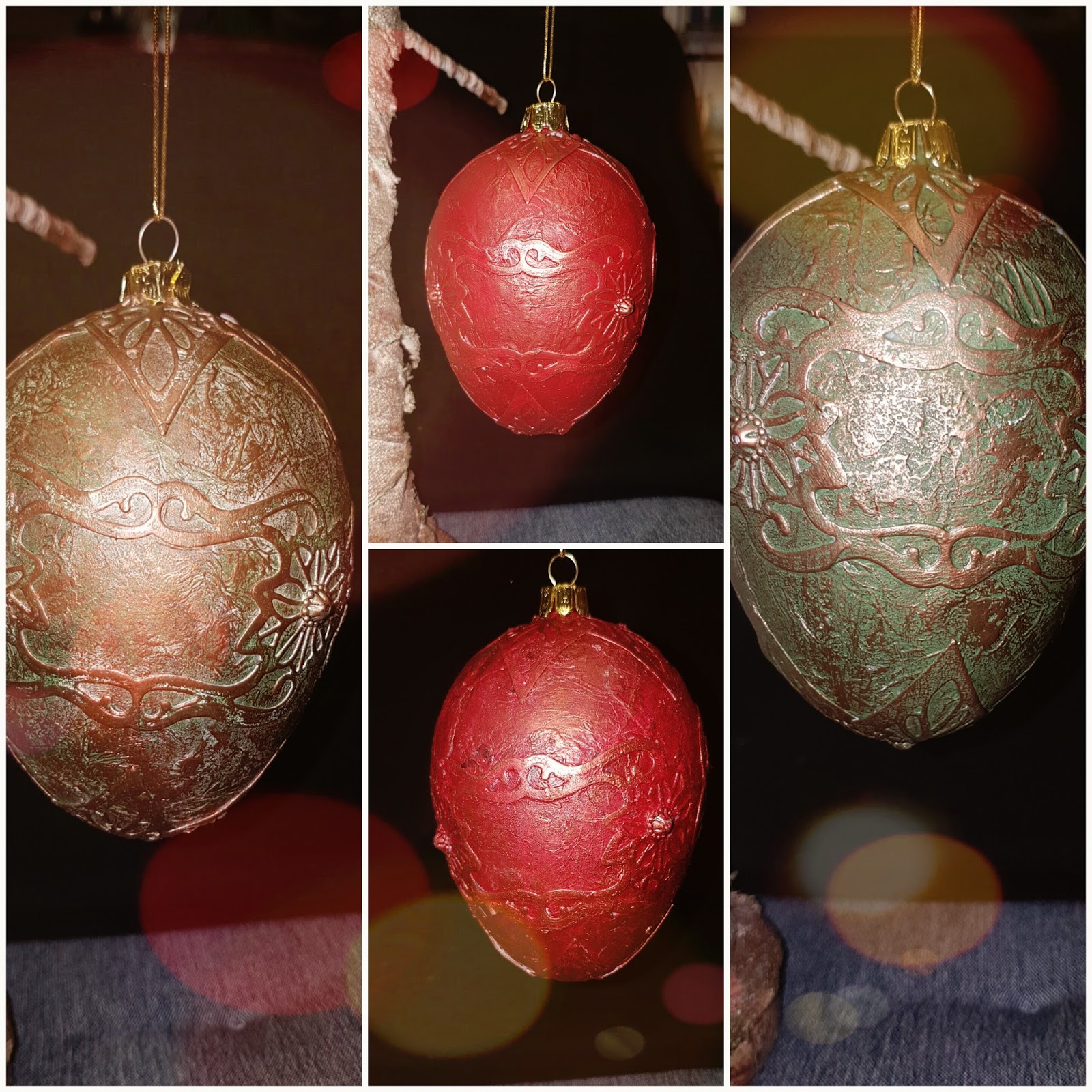 DREAMS OF VINTOPIA "Opalite" and Victorian Christmas Bauble at Graces Craft Shop in
